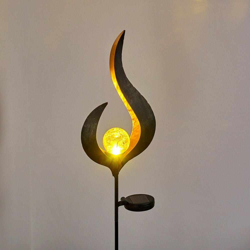 Rovinj solar light LED anthracite, copper, 1-light source