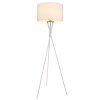 Globo AVA Floor Lamp matt nickel, 1-light source