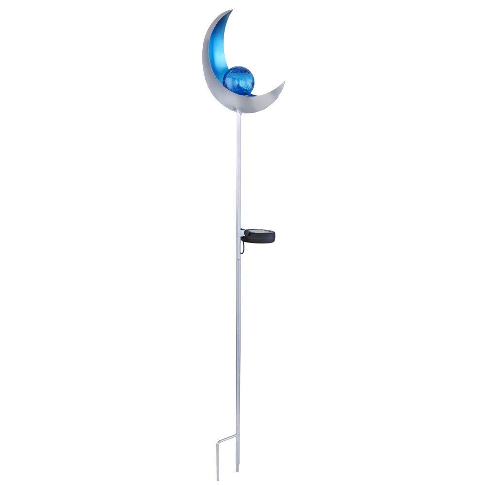 Globo solar light LED silver, 1-light source