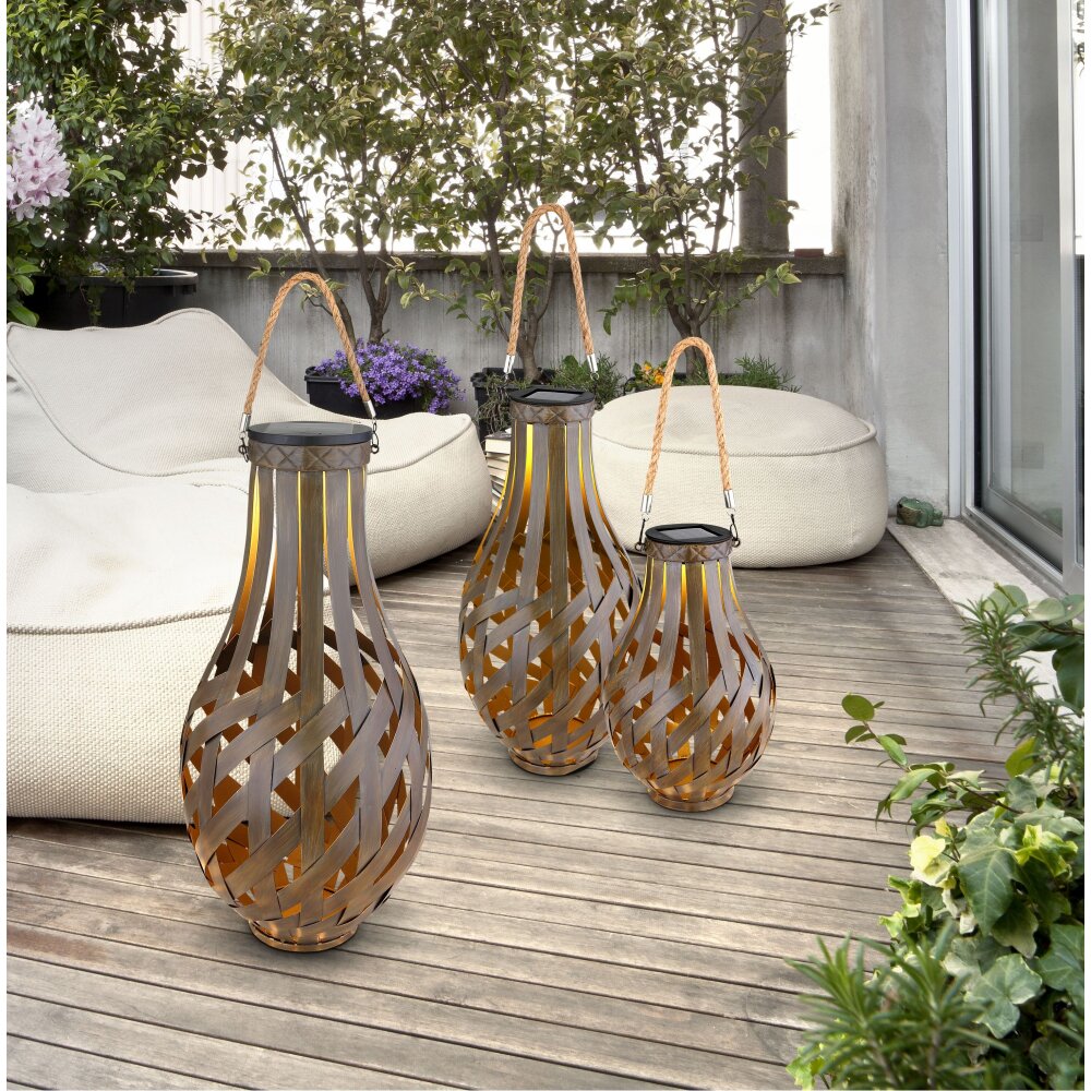 Globo solar light LED brown, 1-light source