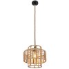 Globo ROPE Pendant Light black, 1-light source