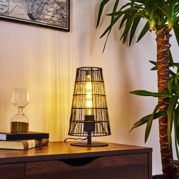 Yachats Table lamp black, 1-light source