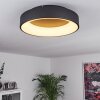 Pine Ceiling Light LED black, 1-light source