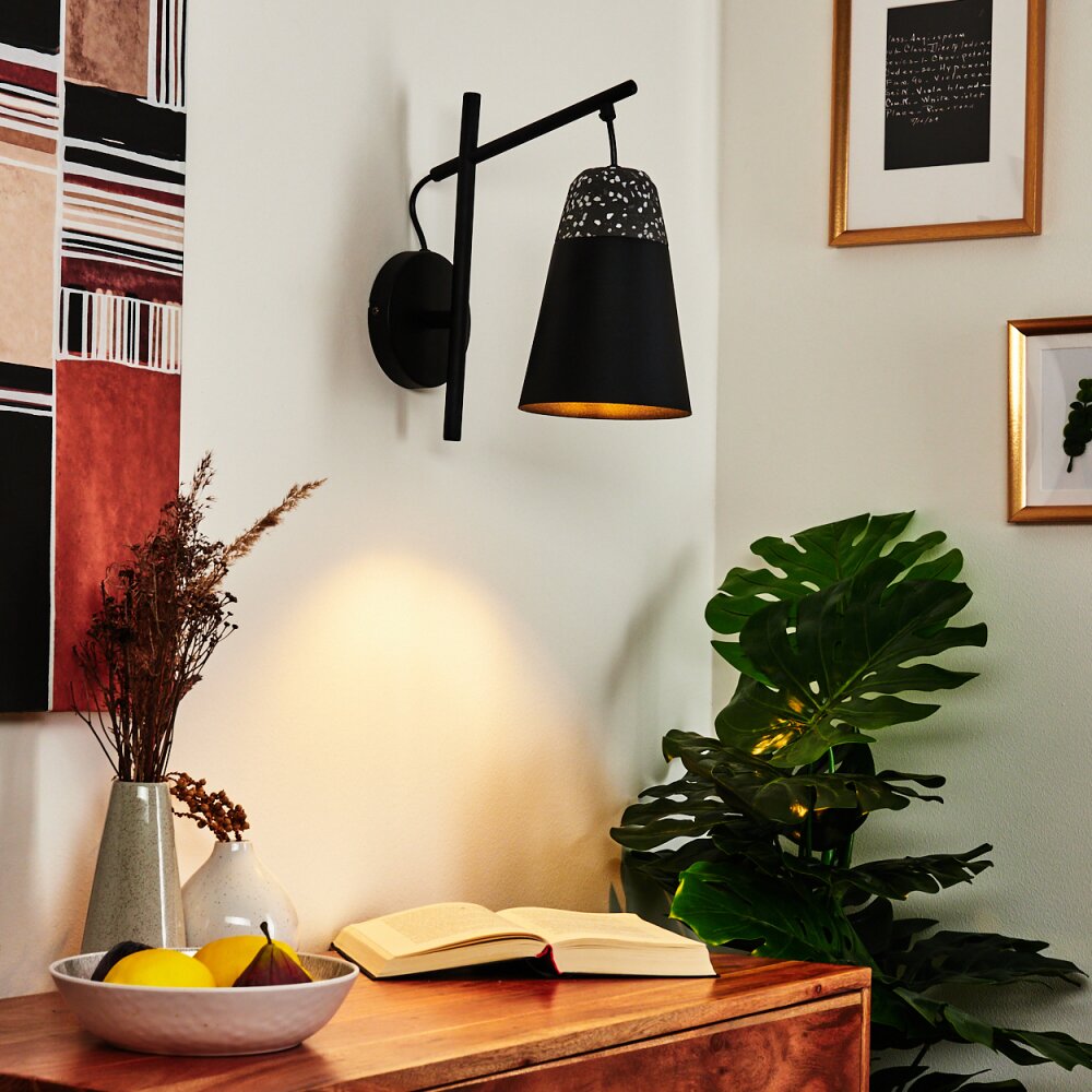 Eglo CANTERRAS Wall Light black, 1-light source main product photo