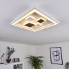 Fitili Ceiling Light LED black, white, 1-light source, Remote control, Colour changer