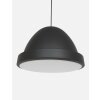 Steinhauer Nimbus Pendant Light black, 1-light source