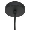 Steinhauer Nimbus Pendant Light black, 1-light source