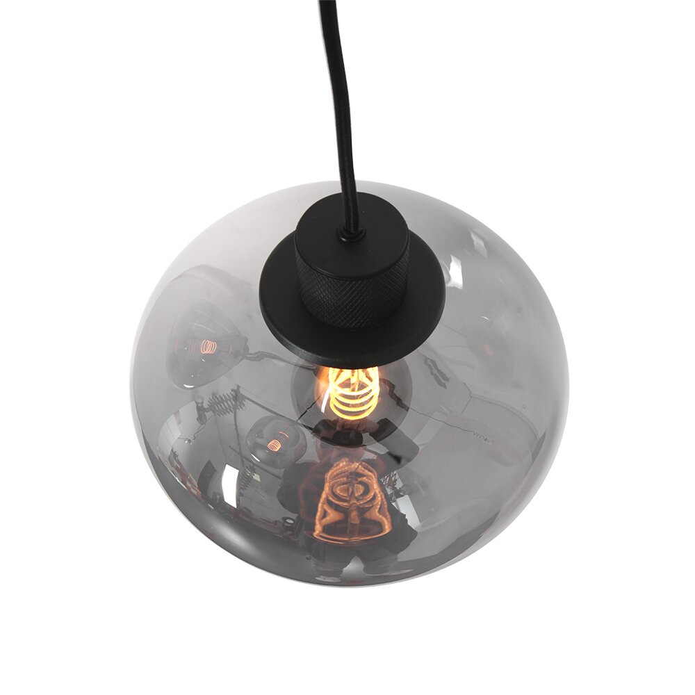 Steinhauer Reflexion Pendant Light black, 3-light sources
