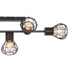 Globo CLASTRA Ceiling Light black, 5-light sources