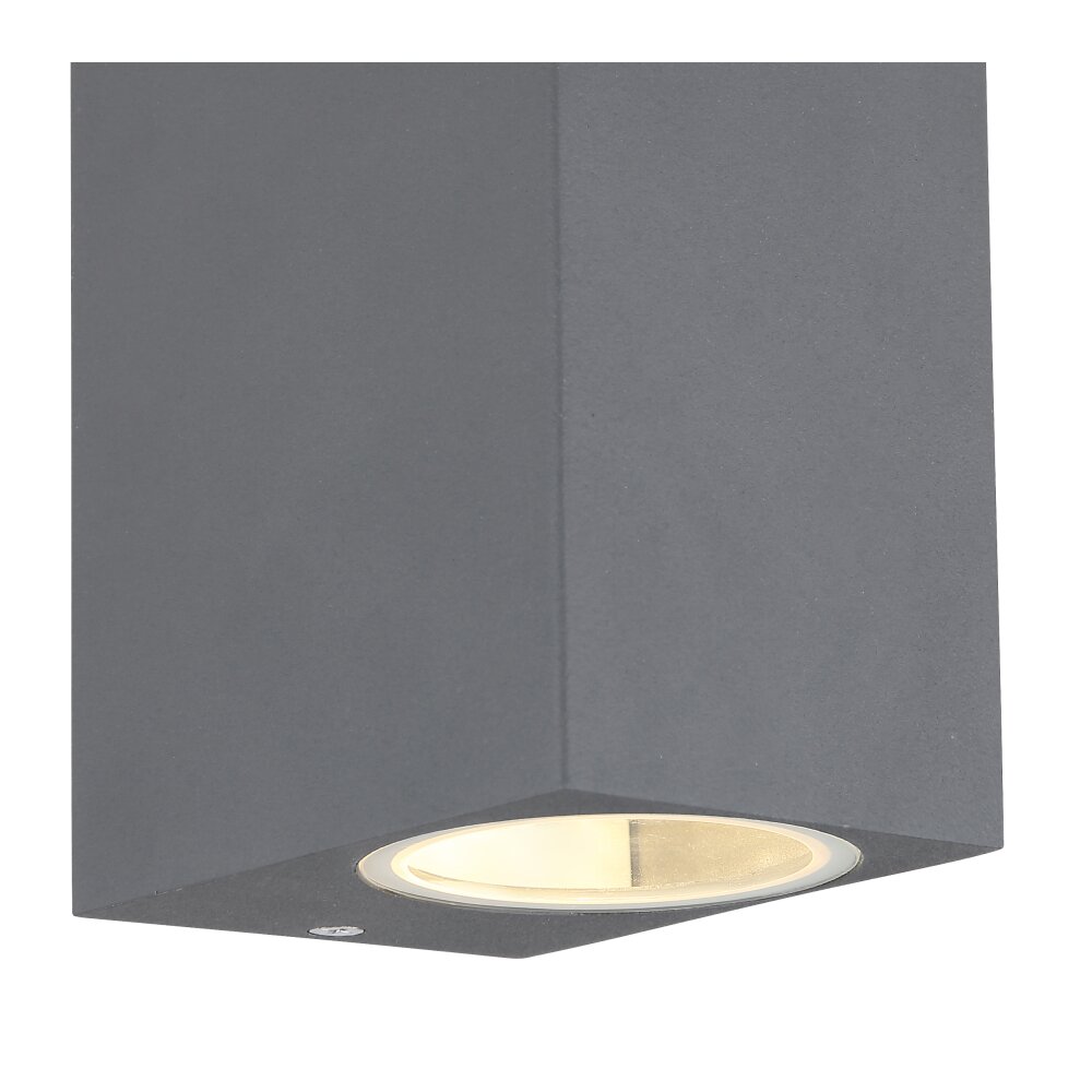 Globo VERONIKA Outdoor Wall Light anthracite, 2-light sources