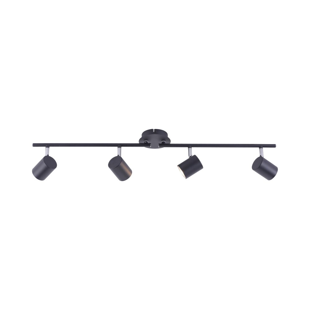 Leuchten Direkt TARIK Ceiling Light LED black, 4-light sources