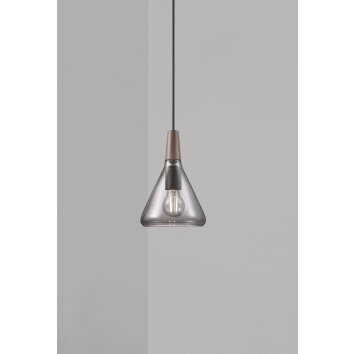 For The Design Pendant Nordlux brown, white 2120823001 NORI by People Light