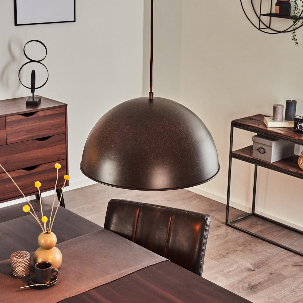 Cigliano Pendant Light rust-coloured, 1-light source