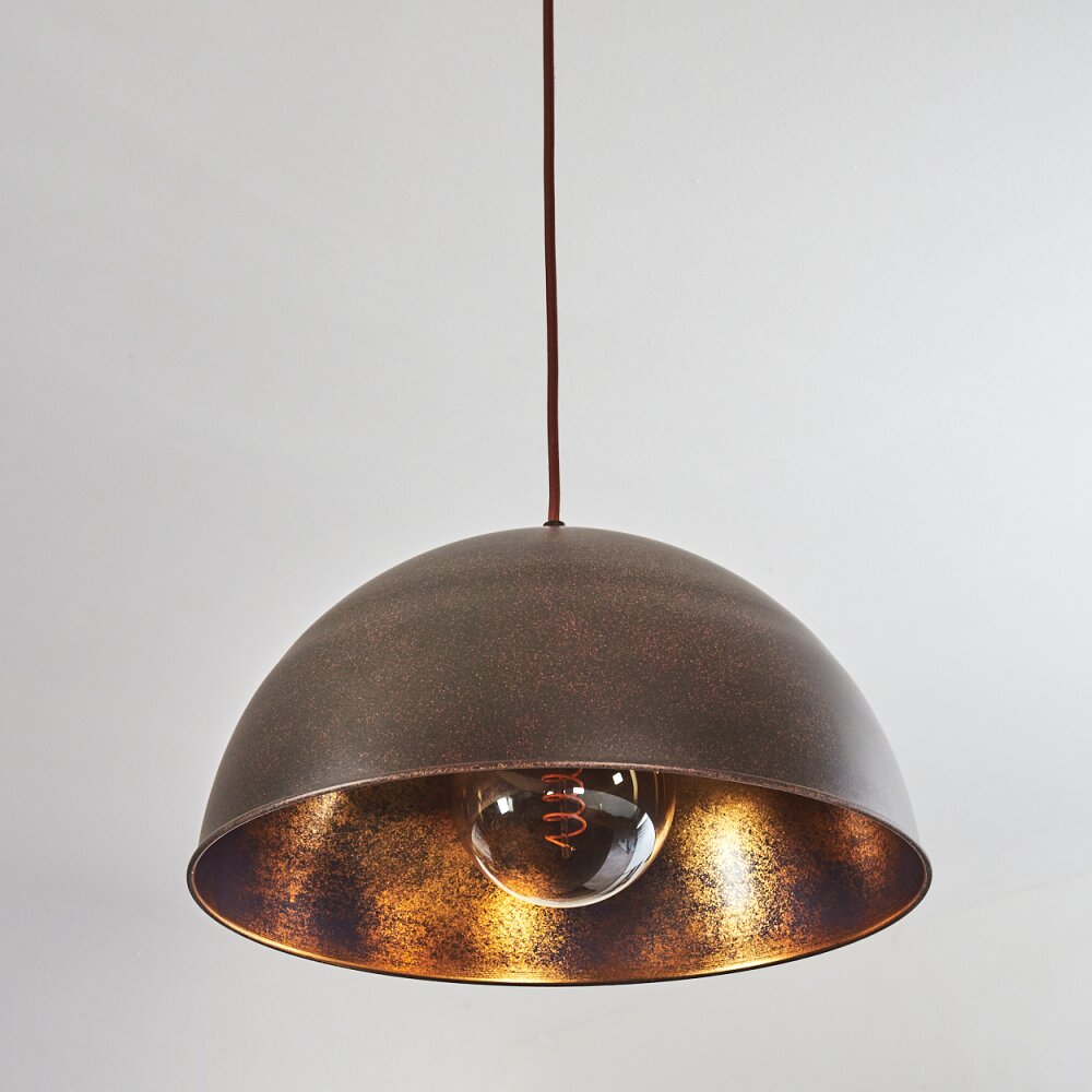 Cigliano Pendant Light rust-coloured, 1-light source