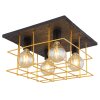 Globo MERRIL Ceiling Light black, 4-light sources