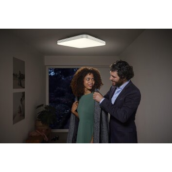 LEDVANCE ORBIS Ceiling Light white, 1-light source, Motion sensor