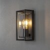 Konstsmide Brindisi Outdoor Wall Light black, 1-light source