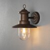 Konstsmide Napoli Outdoor Wall Light rust-coloured, 1-light source