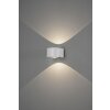 Konstsmide Gela Outdoor Wall Light LED white, 2-light sources