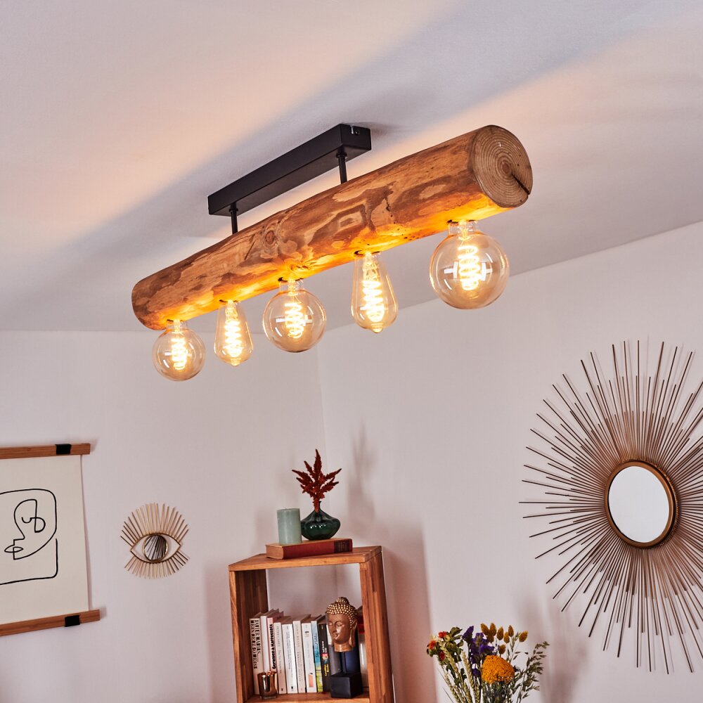Canedo Ceiling Light black, 5-light sources