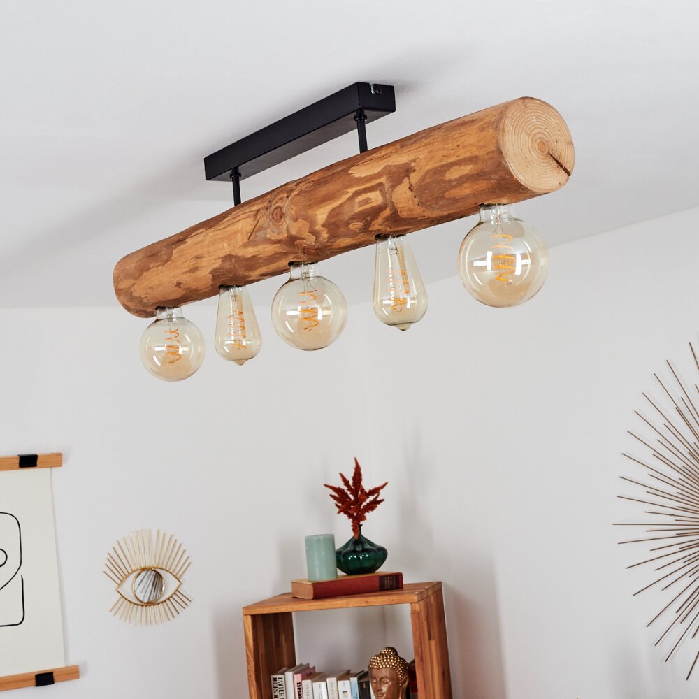 Canedo Ceiling Light black, 5-light sources
