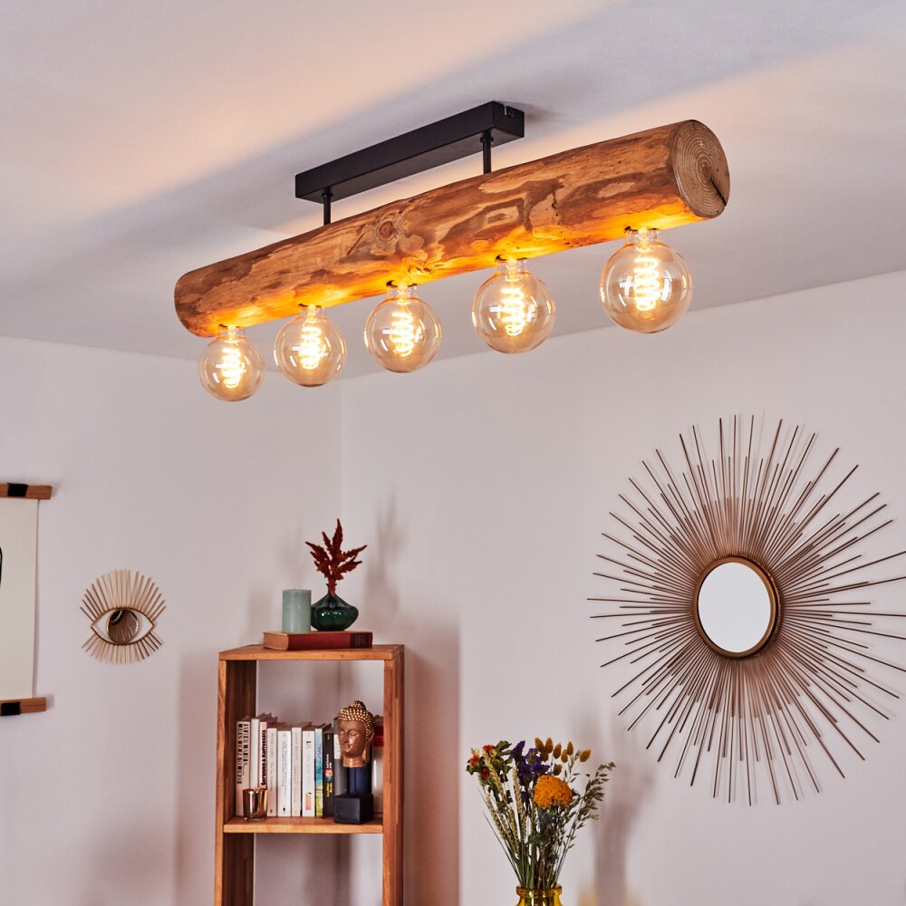 Canedo Ceiling Light black, 5-light sources