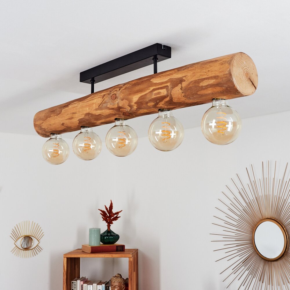 Canedo Ceiling Light black, 5-light sources