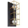 Globo MERRIL Wall Light black, 2-light sources