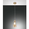 Fabas Luce Dafne Pendant Light brass, 1-light source