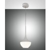 Fabas Luce Apollo Pendant Light white, 1-light source