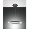 Fabas Luce Giotto Pendant Light LED black, 2-light sources