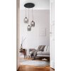 Fabas Luce Infinity Pendant Light black, 3-light sources