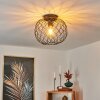 Nordslesvig Ceiling Light gold, black, 1-light source