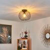 Nordslesvig Ceiling Light gold, black, 1-light source