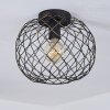 Nordslesvig Ceiling Light gold, black, 1-light source