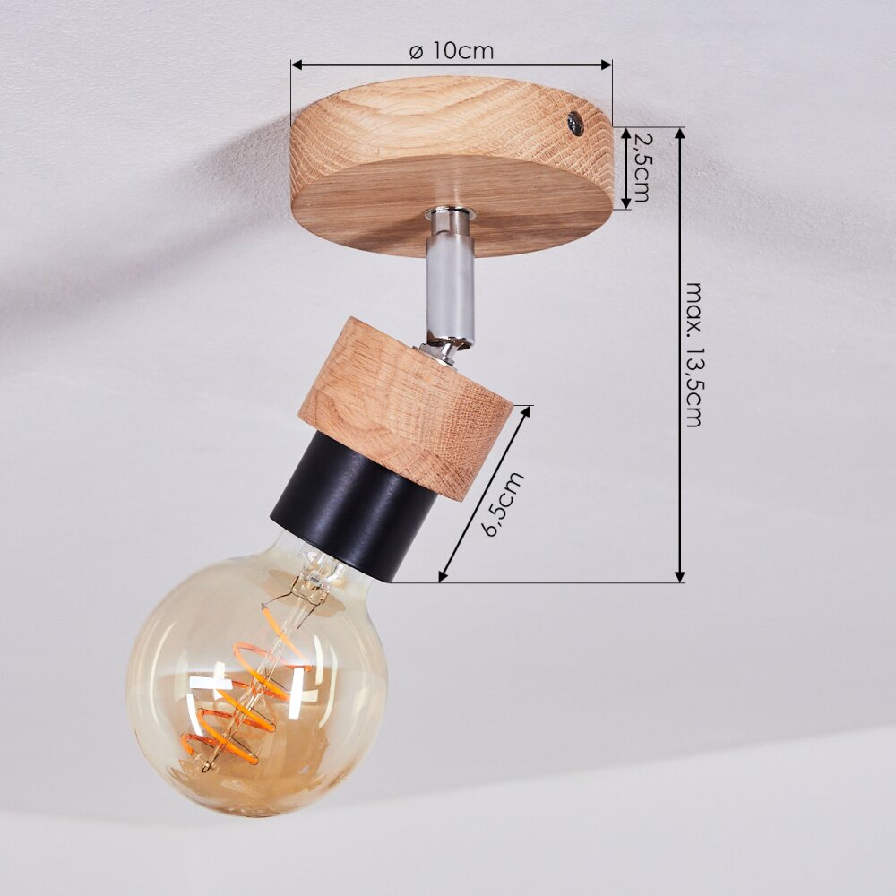 Harran Ceiling Light chrome, Ecru, 1-light source