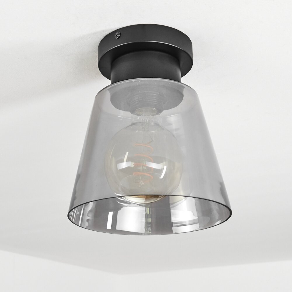 Angelshaug Ceiling Light Smoke-coloured, 1-light source