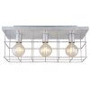 Globo MERRIL Ceiling Light galvanized, 3-light sources