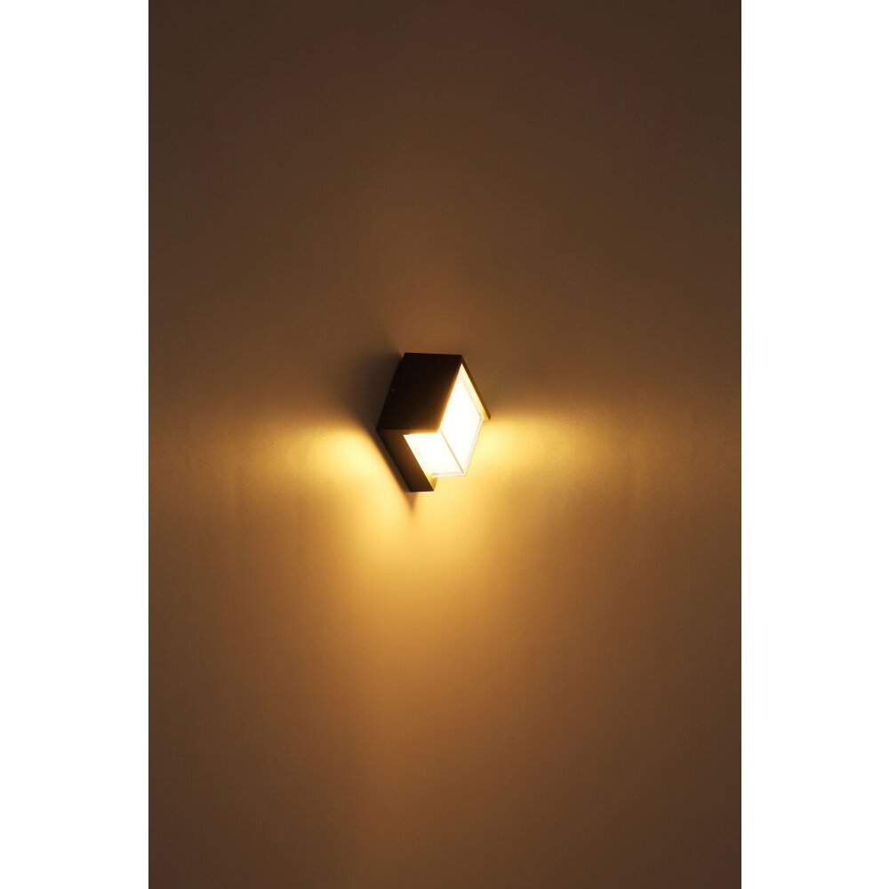 Globo JALLA Outdoor Wall Light LED anthracite, 1-light source