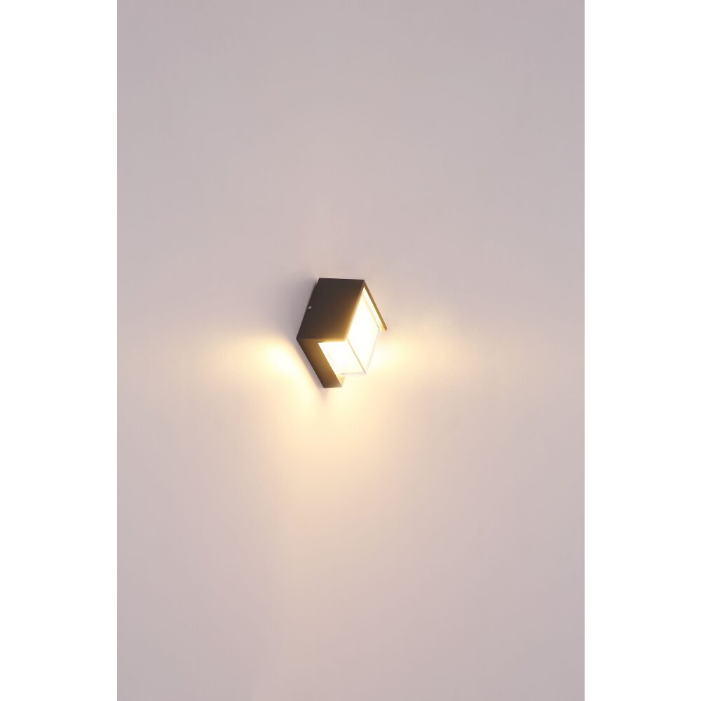 Globo JALLA Outdoor Wall Light LED anthracite, 1-light source