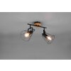 Reality Jaipur Ceiling Light black, 2-light sources