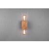 Trio Bradley Wall Light brown, 2-light sources