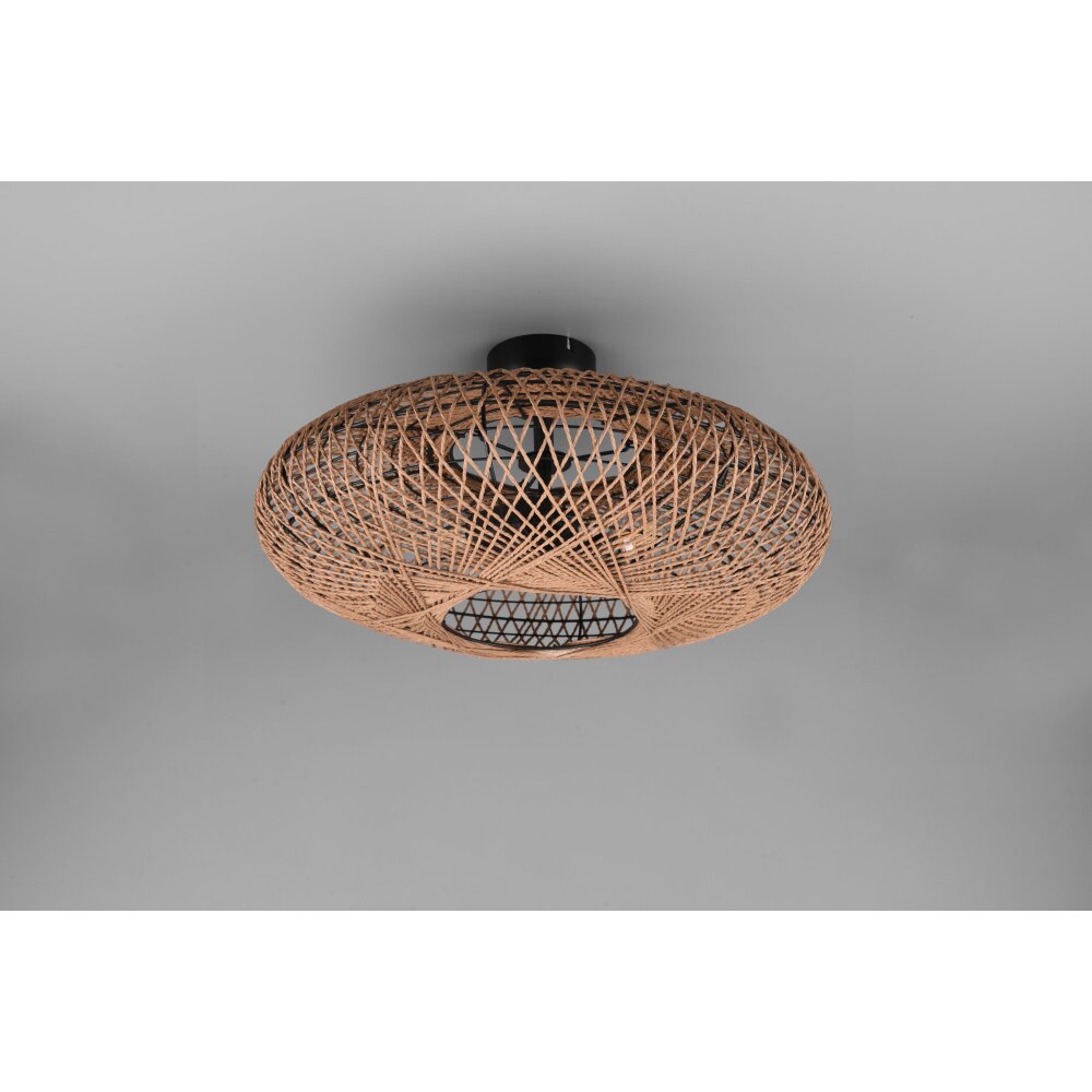 Trio Hedda Ceiling Light black, 2-light sources