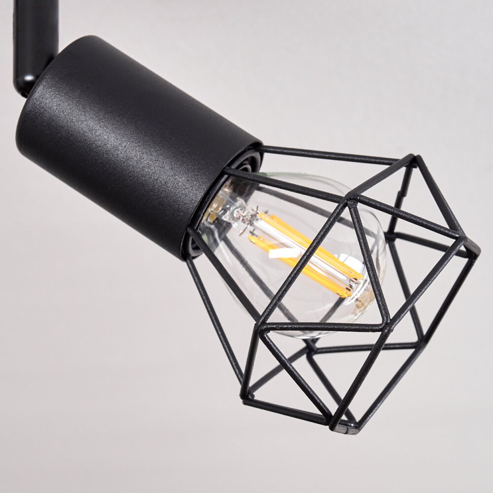BARIPADA Ceiling Light brown, black, 4-light sources