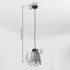 ANGELSHAUG Pendant Light black, 1-light source