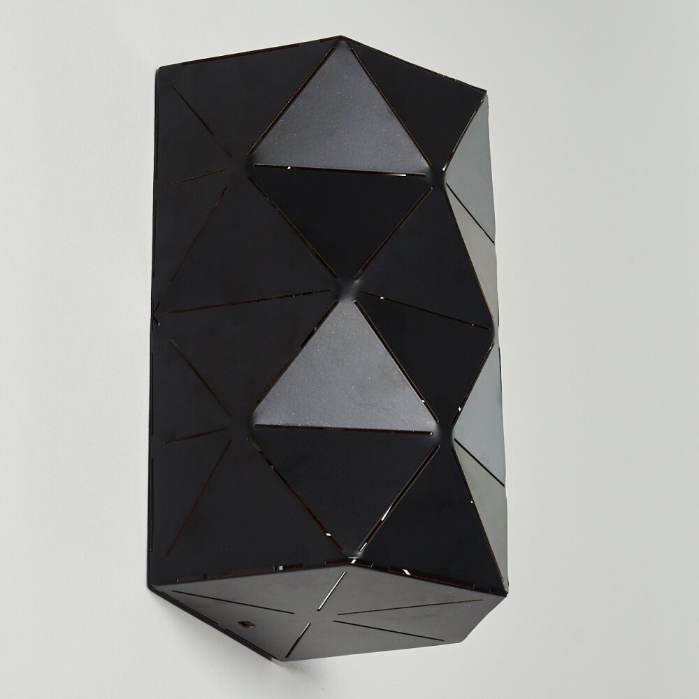 OSBY Wall Light gold, black, 2-light sources
