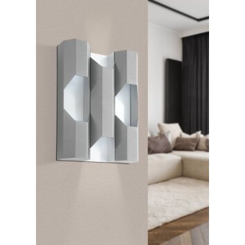 Eglo-Leuchten ZINACUA Wall Light LED silver, 4-light sources