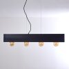 Fria Pendant Light black, 4-light sources