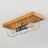 HODNE Ceiling Light Ecru, black, 2-light sources