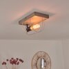 HODNE Ceiling Light grey, Ecru, black, 1-light source